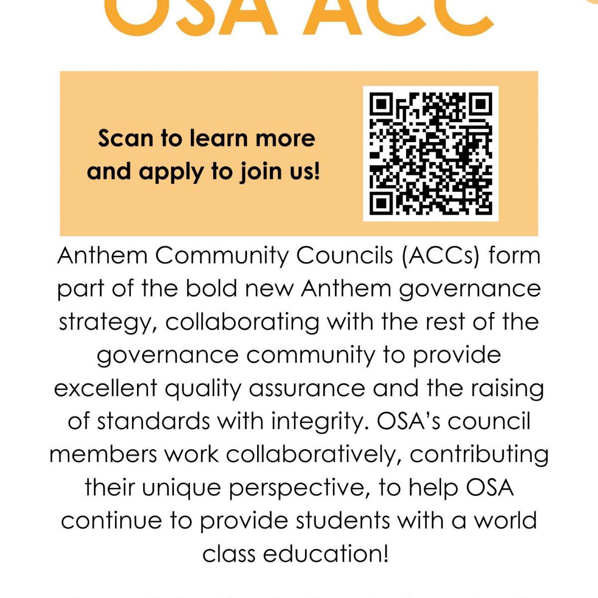 Oxford Spires Academy Recruiting For The Anthem Community Council Oxford Spires Academy Recruiting For The Anthem Community Council